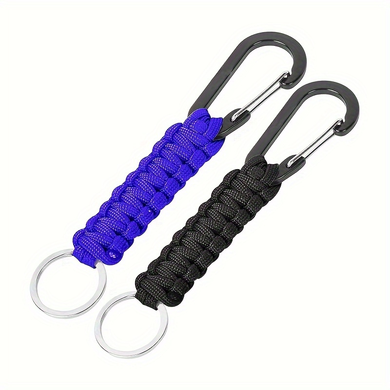 10pcs Mini Key Chain Carabiner Clip Spring Buckle Hook Key Ring Camping  Tools - Jewelry & Accessories - Temu Germany