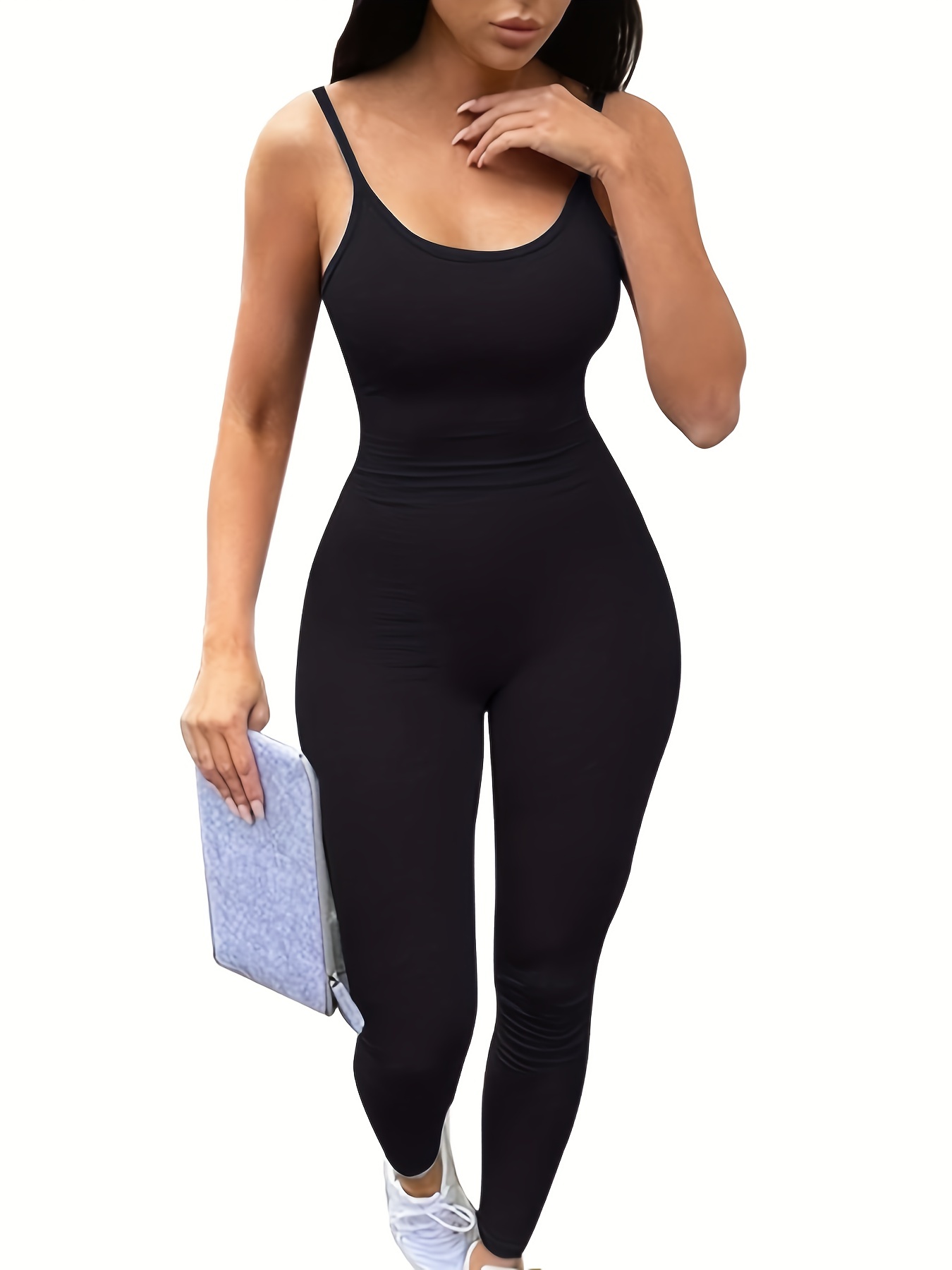 2023 New Yoga Seamless Crewneck Sleeveless Sport Wear Jumpsuit Breathable  Gym Workout Fitness Bodysuit Swimwear for Women - China Jumpsuits and  Swimwear price