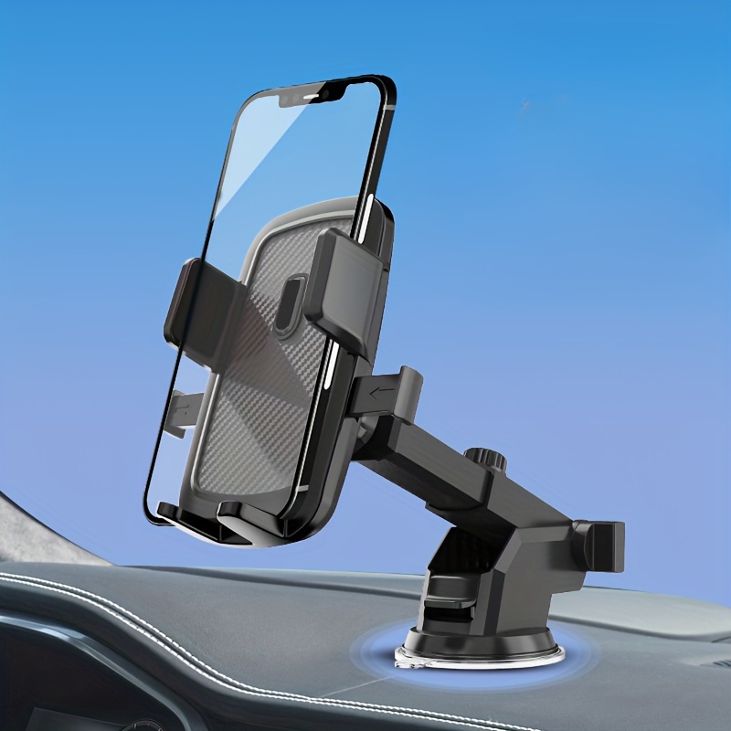 Silicone voiture support pour téléphone portable ventouse voiture support  pour téléphone portable longue tige télescopique créatif sortie d'air  support pour téléphone portable - Temu France