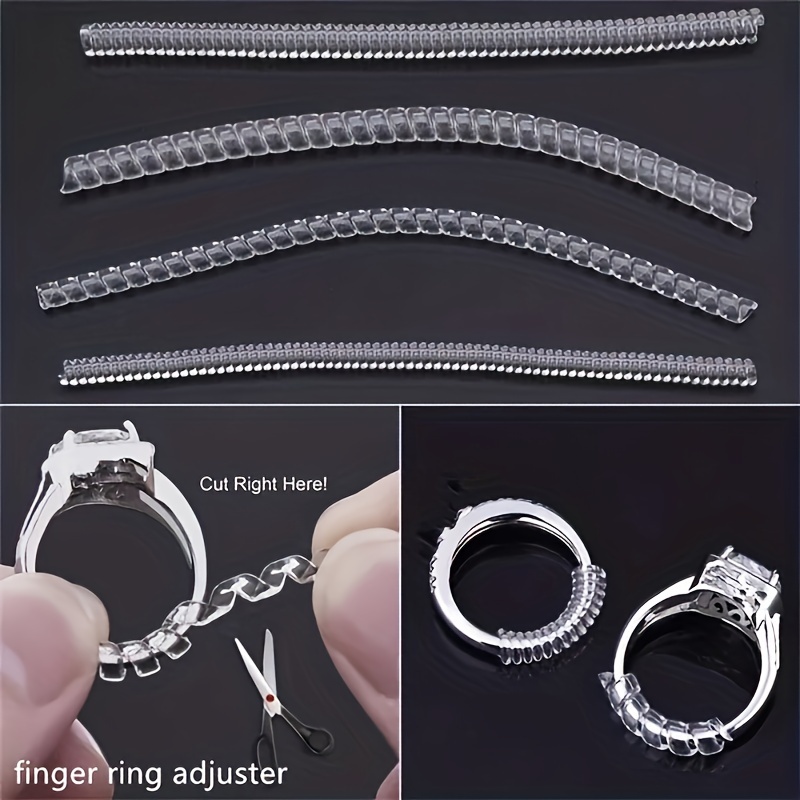 Ring Sizer Adjuster For Loose Rings 2 Sizes For - Temu