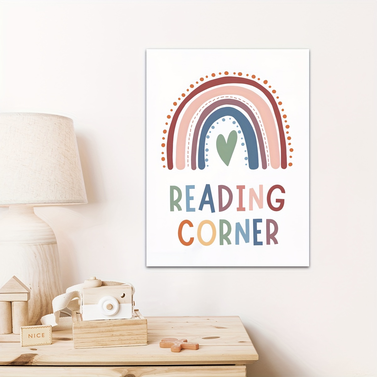 Reading corner decal, Classroom reading nook, reading corner decor