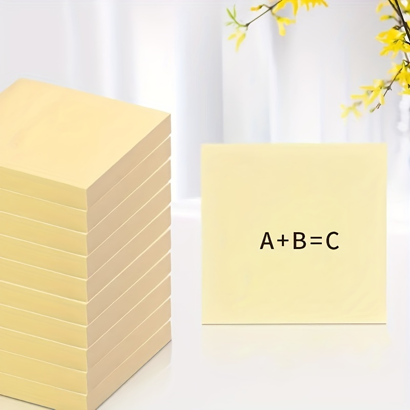 10 Books Sticky Notes 400 Sheets 7 62 7 62 Cm Office Supplies