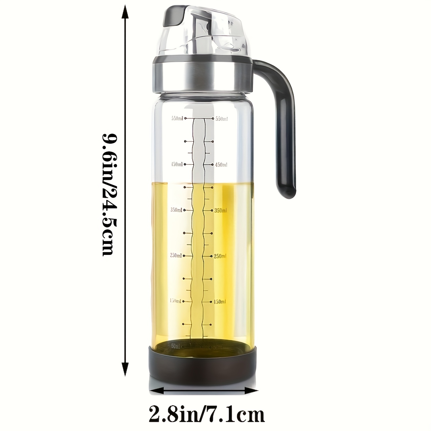 FARI Olive Oil Dispenser Bottles, Automatic Opening and Closing