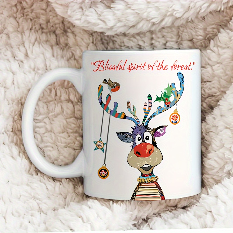 Winter Reindeer Mug for Boys