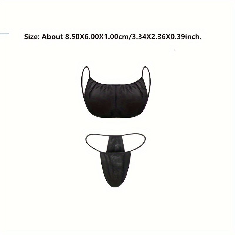 Disposable Bras And Panties Women Disposable Underwear Spa - Temu