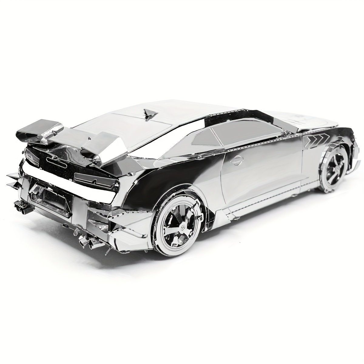  Model Car Kit 3D Model Kit, 3D Puzzle for Adults - Metal DIY  Kit, Beautiful Metal Model Car Collectible