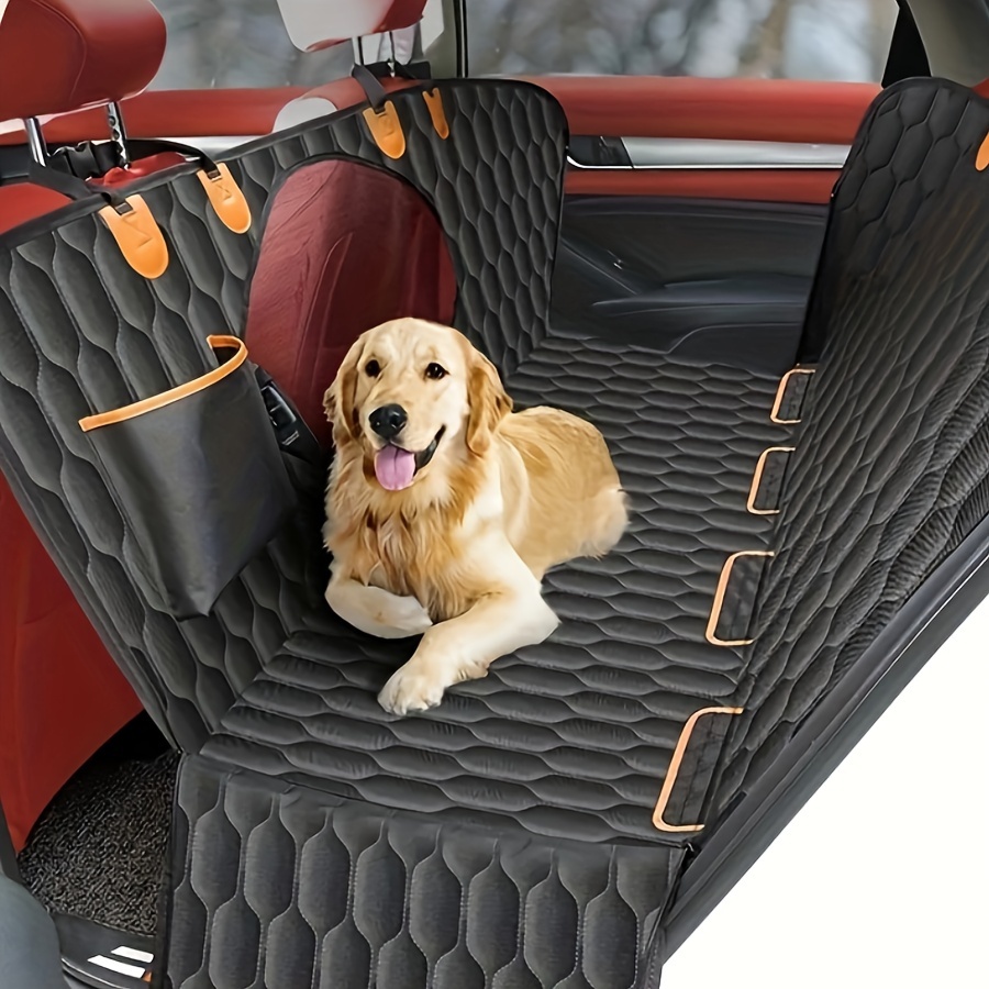 Tapis de siège arrière de voiture étanche pour chien,protection de coussin  pour porte-chien pliable,accessoires pour animaux de compagnie - Type Gray