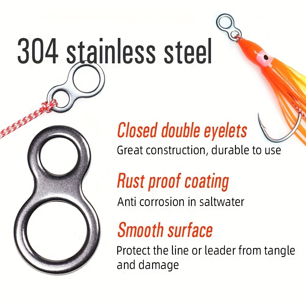 Durable Stainless Steel Split Rings Saltwater Freshwater - Temu Canada