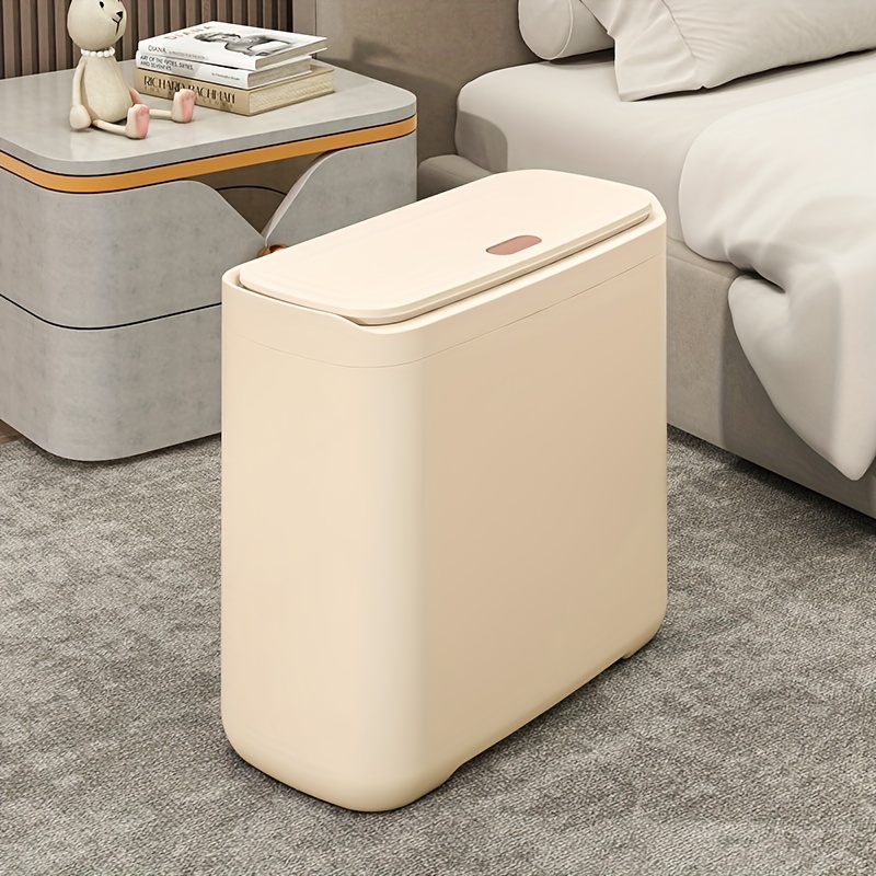 Hot-selling Simple Desktop Plastic Flip-top Trash Can Household Mini Trash  Can Creative European-style Living Room With Lid Paper Basket - Temu United  Arab Emirates