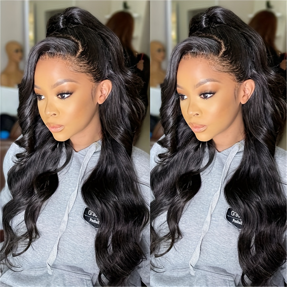 Brazilian Remy Human Hair Lace Front Wigs 13x4 Body Wave Temu