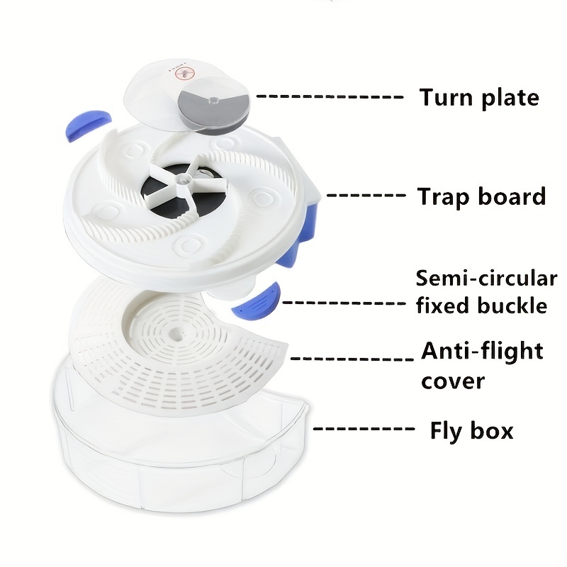 Rotating Fly Catcher USB type Electric Fly Trap with bait Pest Control  Electric anti Fly Killer Trap Pest Catcher