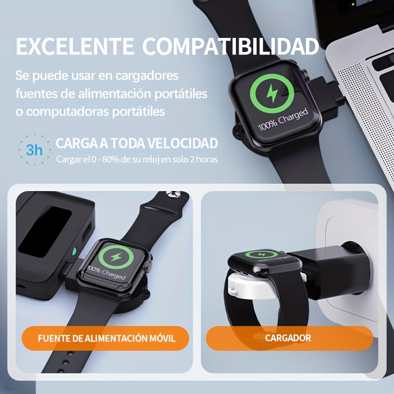 Cargador Reloj 5 Pies/1 5 M Compatible Watch Charger Series - Temu Mexico