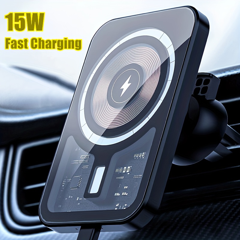 Fast Charging Magsafe Car Mount For Iphone 14 13 12 Air Vent - Temu
