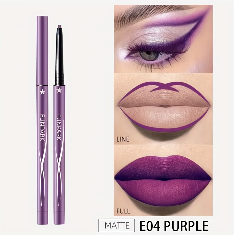 Purple liquid deals eyeliner pen