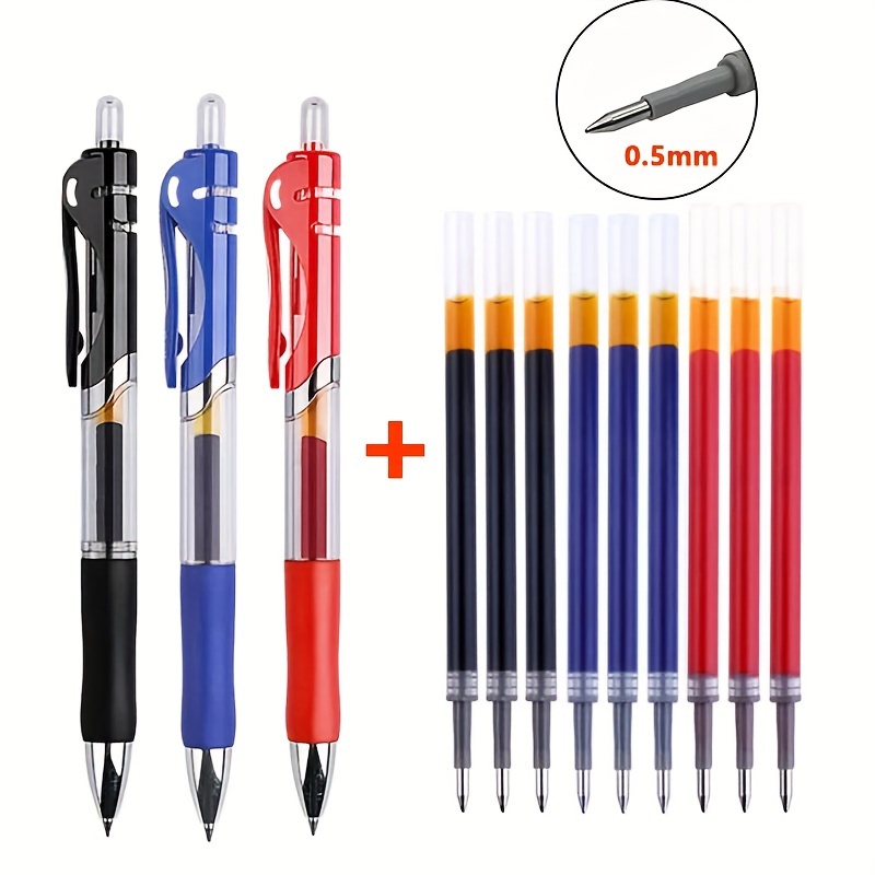 1pc Stylos À Encre Gel En Métal Recharges Remplaçables Encre - Temu Canada