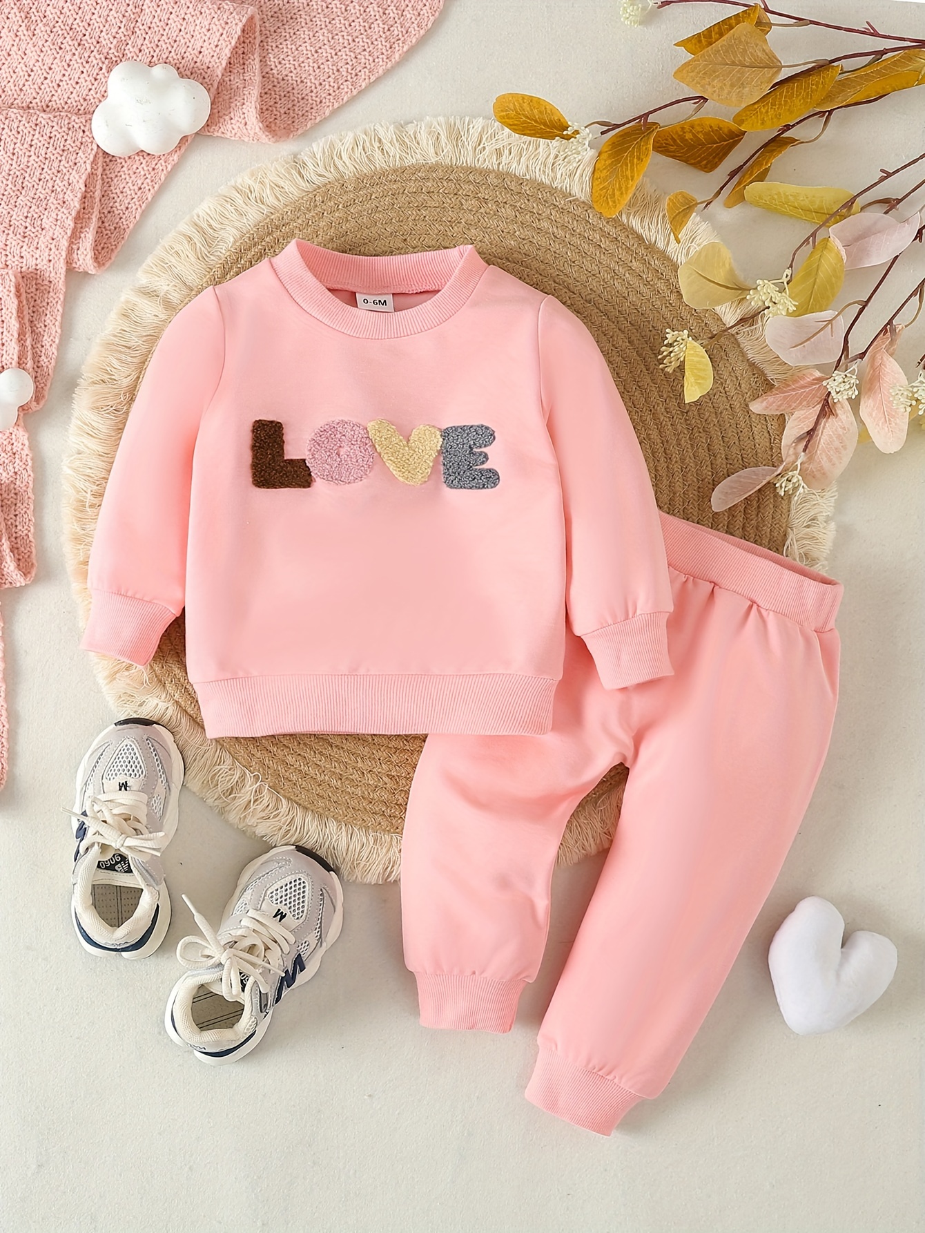 Newborn Infant Baby Girl Bodysuit Cute Embroidery Casual - Temu