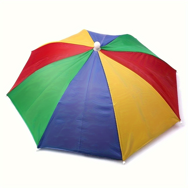 BORDSTRACT Umbrella Hat Headwear Umbrella Fishing Umbrella Hat