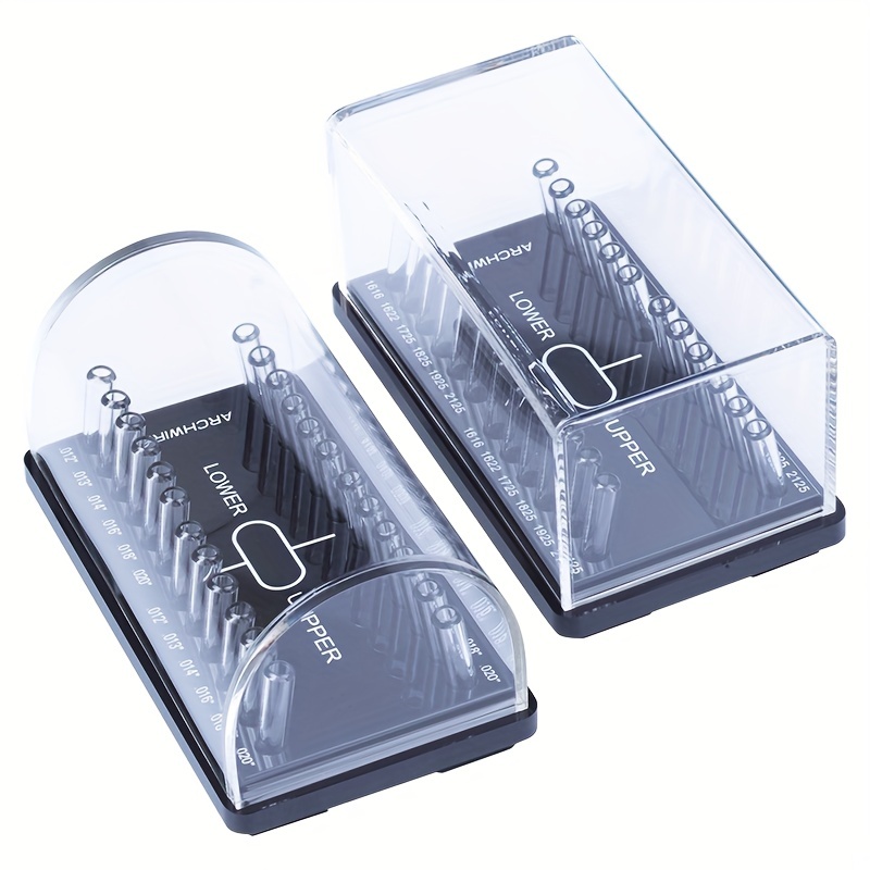 1pc Dental Orthodontic Arch Wire Placement Box Preformed Arch Wire Frame Square Wire Round Wire Classification Box Dental Storage Box