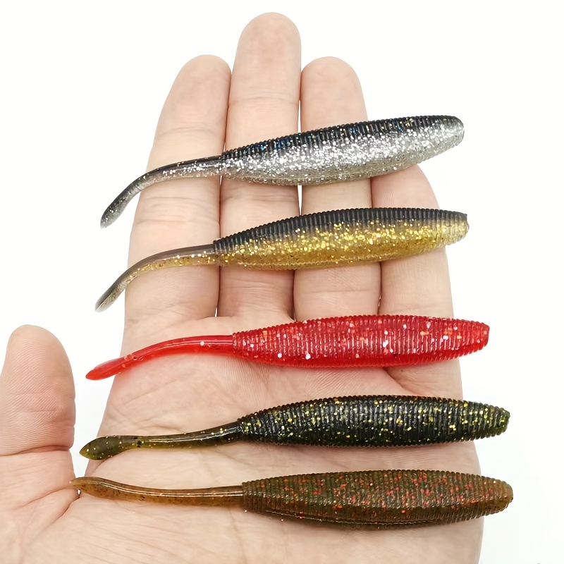 Artificial Soft Lure Multi Color Fishing Bait Bionic Soft - Temu