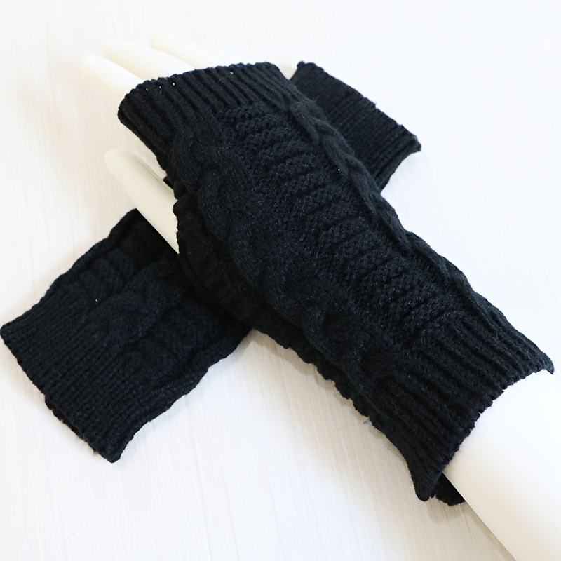 Stretchy Fingerless Gloves