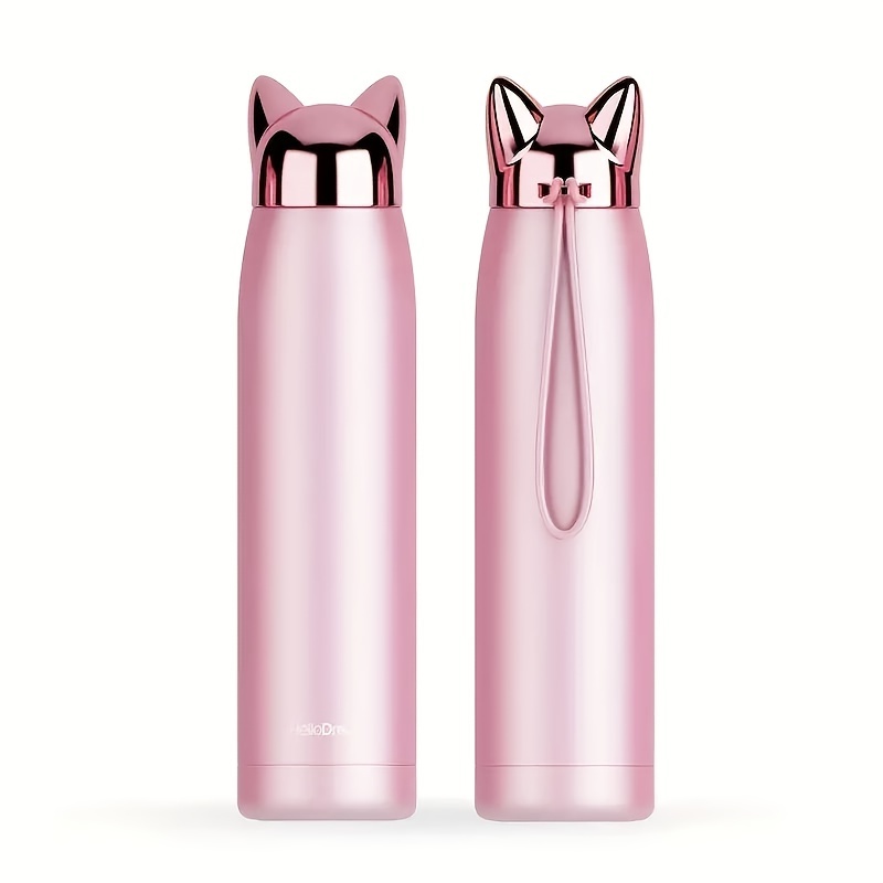 Water Bottle Bottles Flask Women Small Cute 320ml Stainless Steel