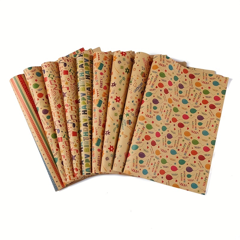 Kraft Wrapping Paper Rolls Happy Birthday Wrapping Paper Funny Wrap Holiday  Party Festival Anniversary For Birthdays, Weddings, Graduations,  Engagements, Bridal Showers And More, Wrapping Paper, Tissue Paper, Flower  Bouquet Supplies - Temu