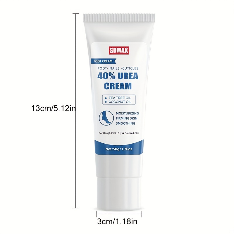 Urea 40% Foot Cream, Cracked Heel Repair Cream, 130g Large Volume Call –  TweezerCo
