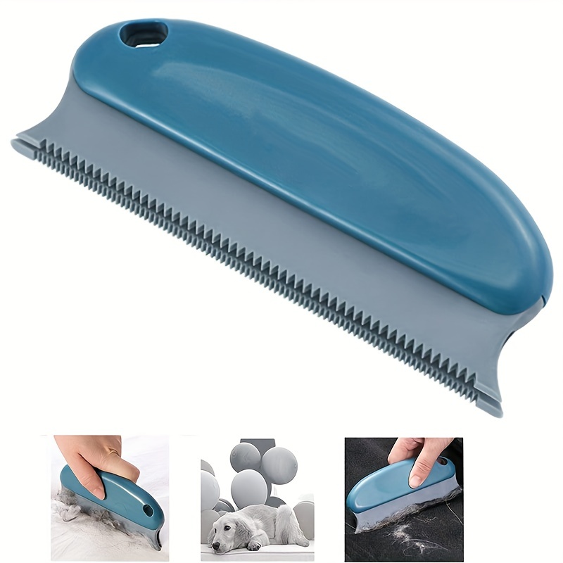 Multifunctional Dog Hair Removal Brush Soft Tpr Undercoat Temu