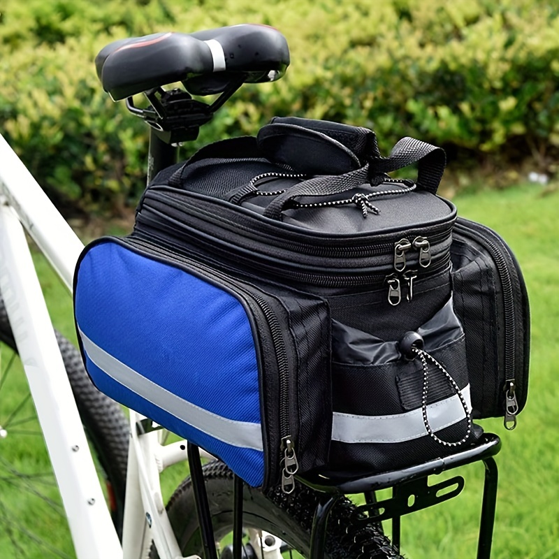 1pc Bolsa Grande Transporte Bolsa Rack Trasero Bicicleta - Temu