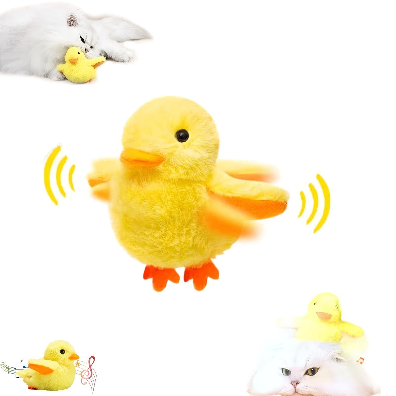 Cat Toy Chirping Bird - Temu