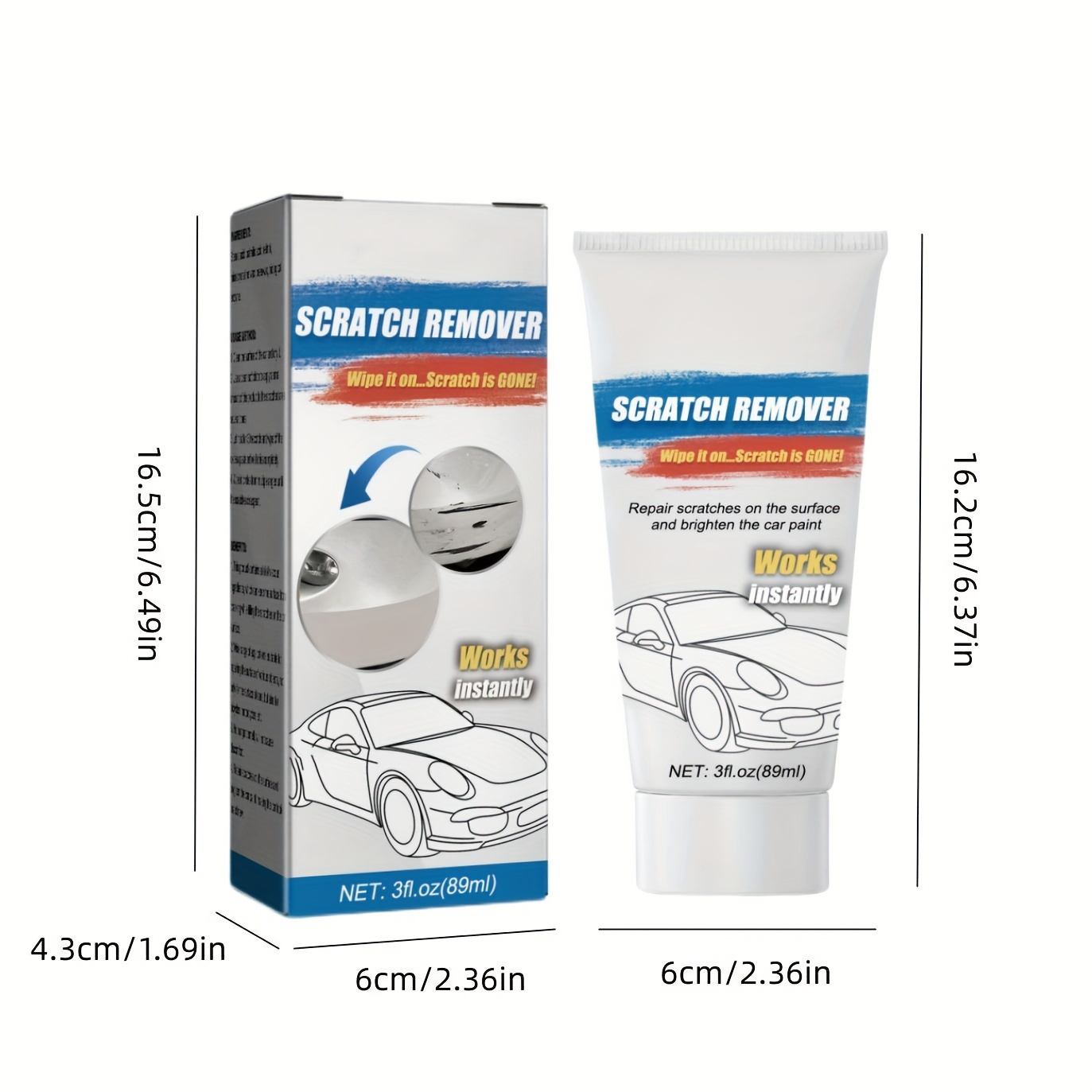 Car Scratch Remover Car Scratch Repair Paste Car Paint - Temu Philippines