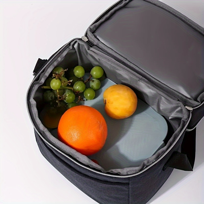 Portable Insulated Bento Bag, Large Capacity for Outdoor Picnic