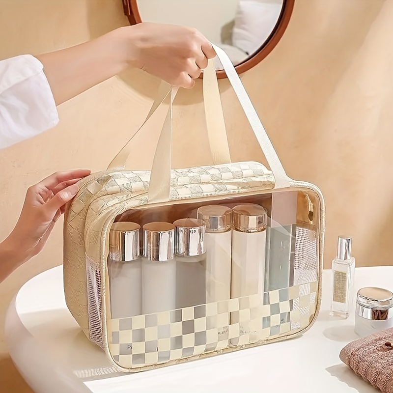 Portable Toiletries Basket Large Capacity Cosmetics Holder