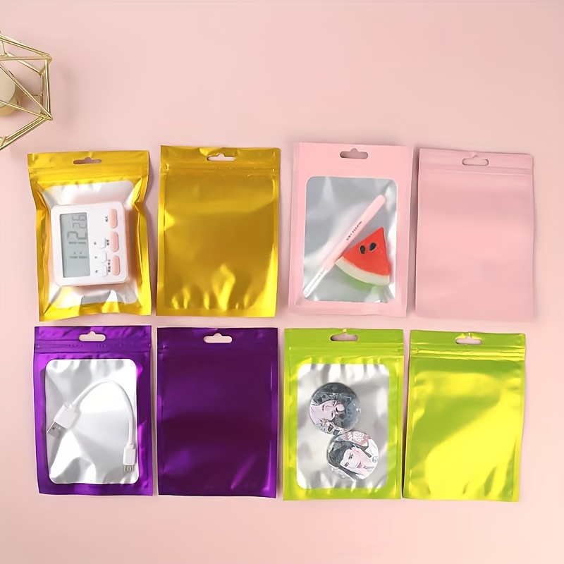 Plastic Bags Clear Plastic Jewelry Zip Bags Strong Durable - Temu