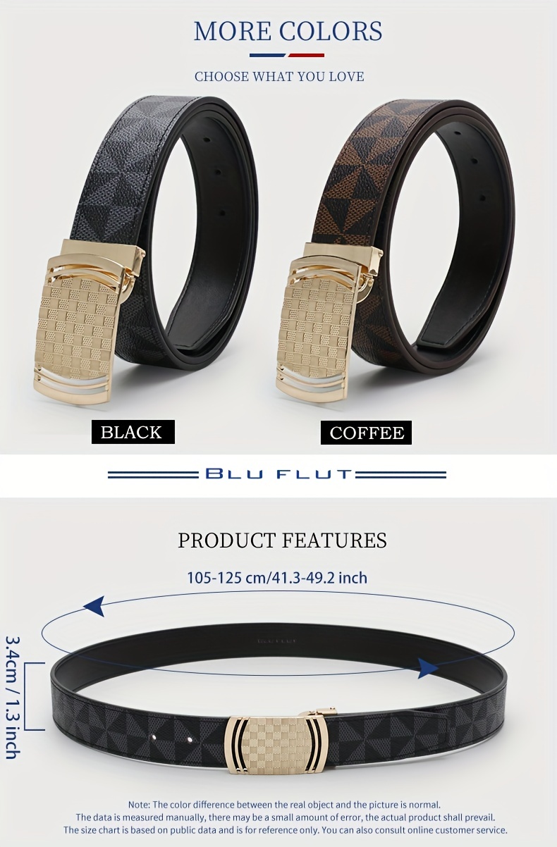 3.4CM] 2023 New F Men's Belts Luxury Genuine Leather Strap for Men
