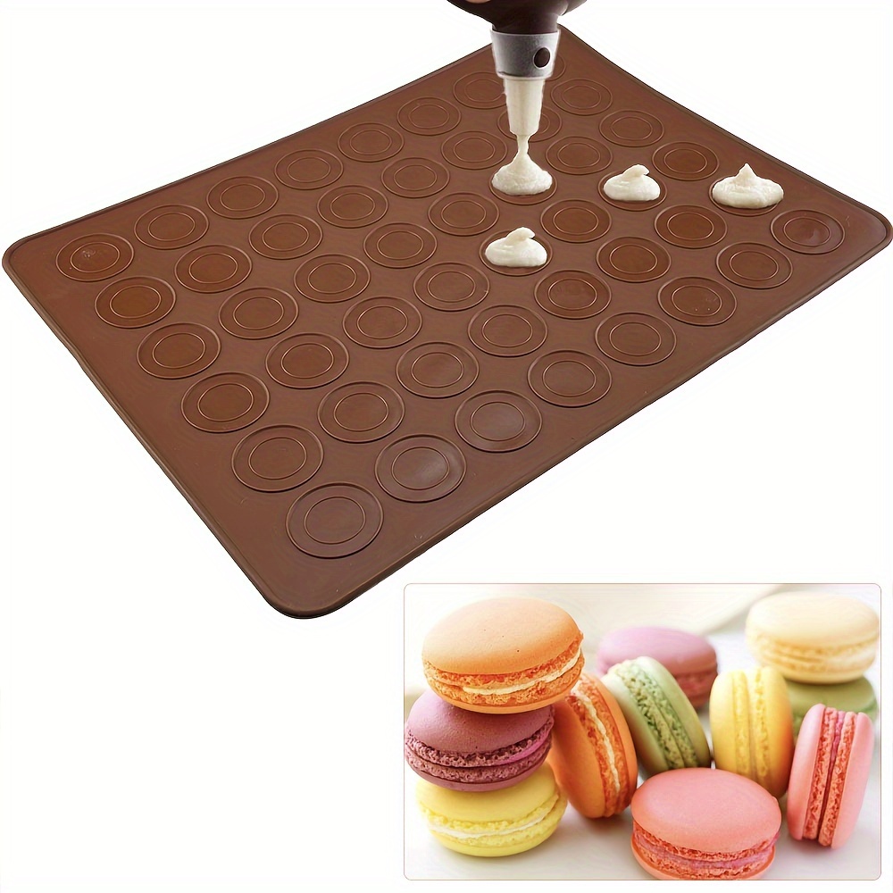 Silicone Macaron Baking Mat For Bake Pans Macaroon Pastry - Temu