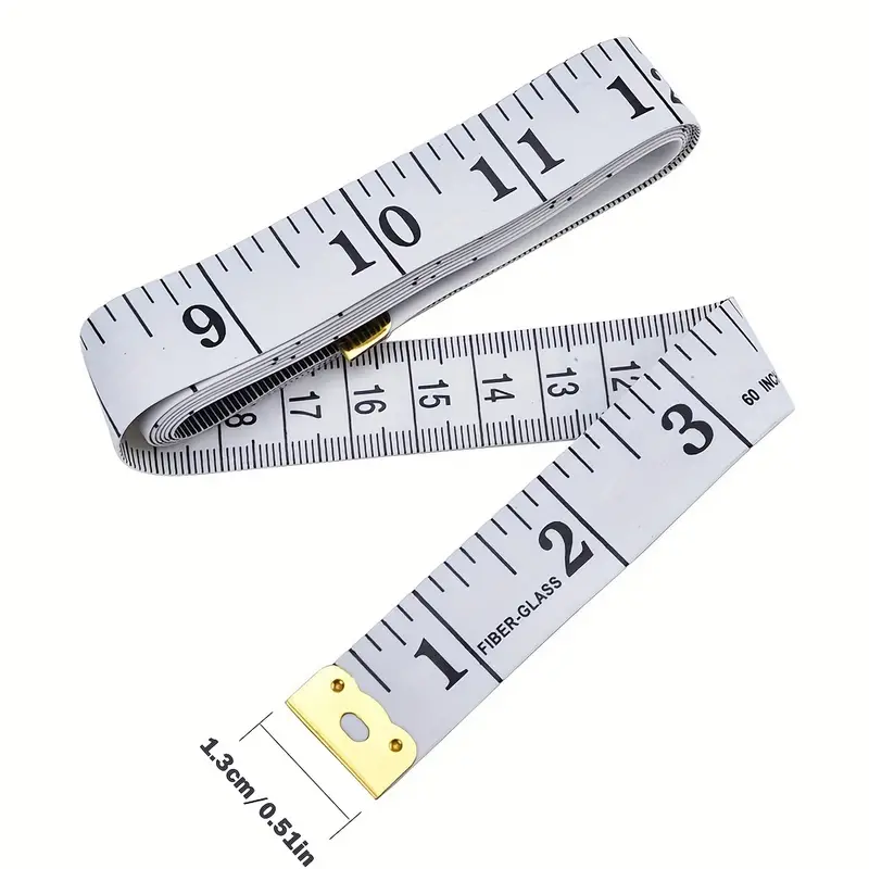 Soft Tape Measure Double Scale Body Sewing Flexible Ruler For Weight Loss  Medical Body Measurement Sewing Tailor Craft Vinyl Ruler, Has Centimetre  Scale On Reverse Side - Temu