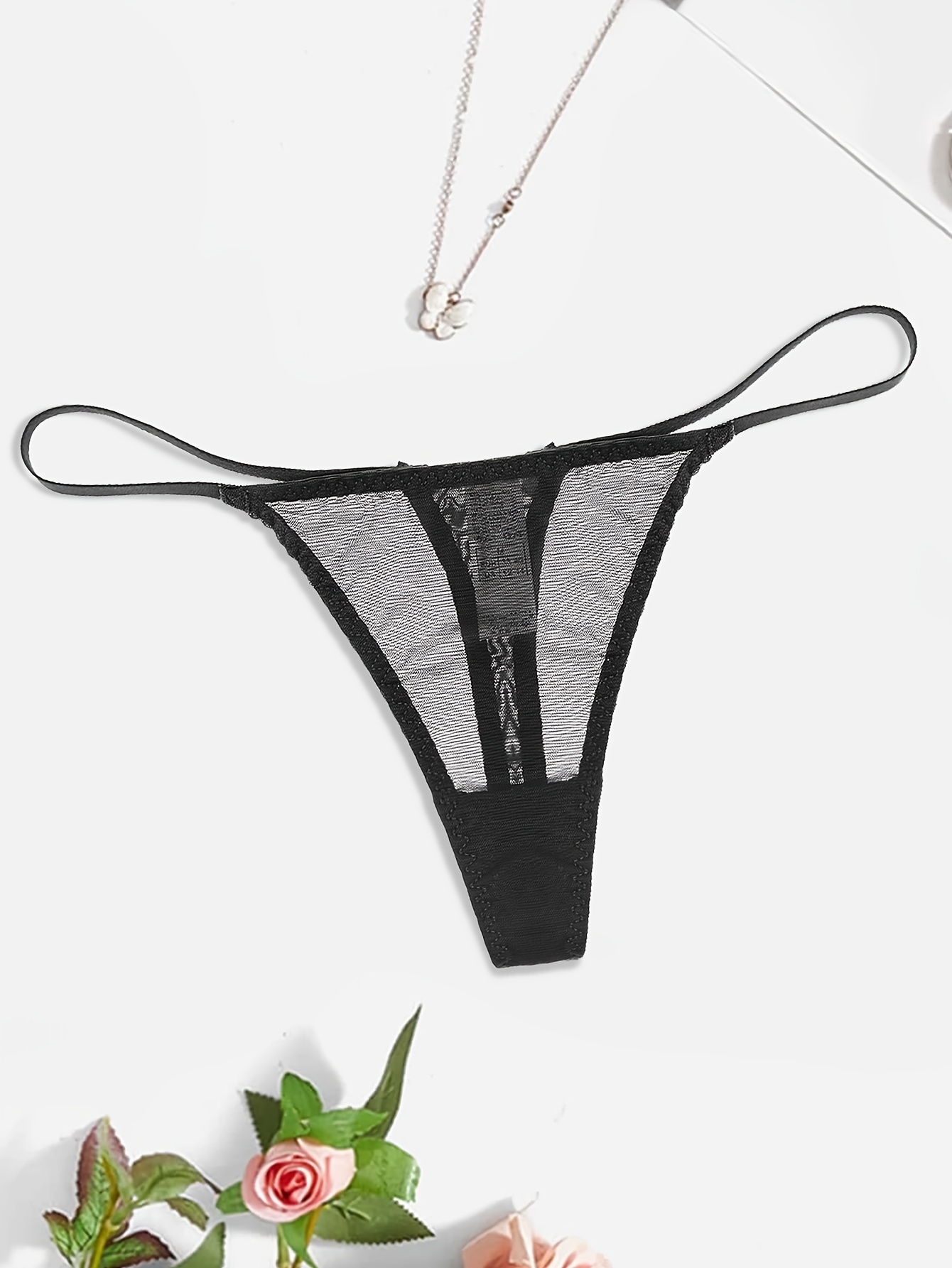 Sexy Low Waist See Thongs High cut Panties Women's Underwear - Temu Mexico