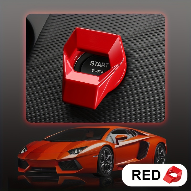 Car Engine Start Stop Switch Button Cover Decorative - Temu