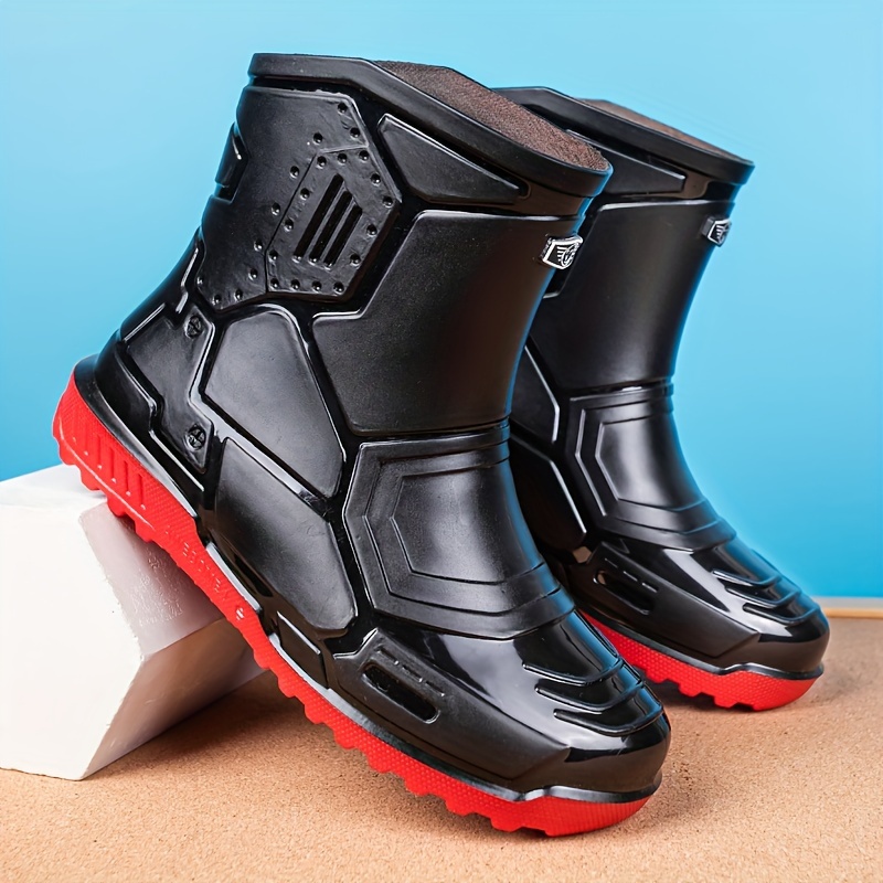 New ，rain boots for men in winter ，kitchen work non-slip labor