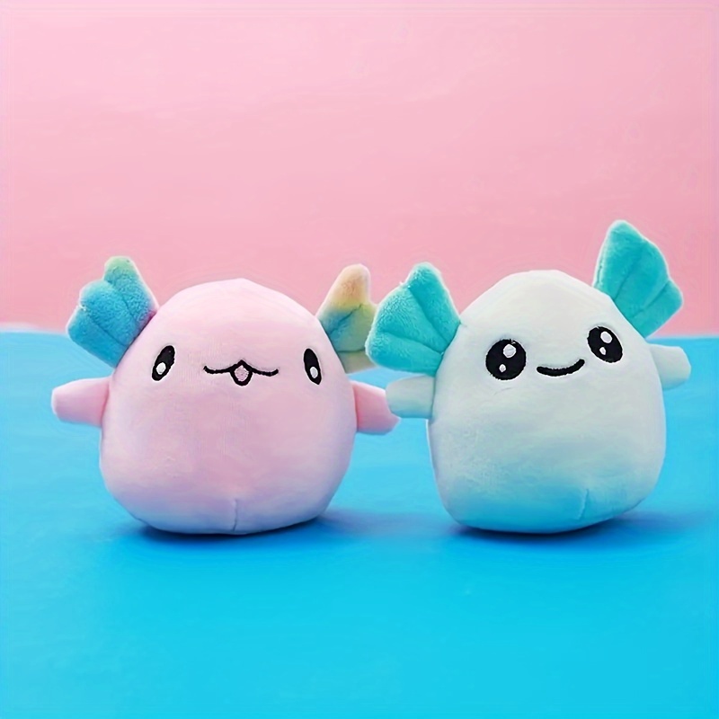 Kawaii Axolotl Plush Doll Toys Soft Animal Stuffed Pillow - Temu