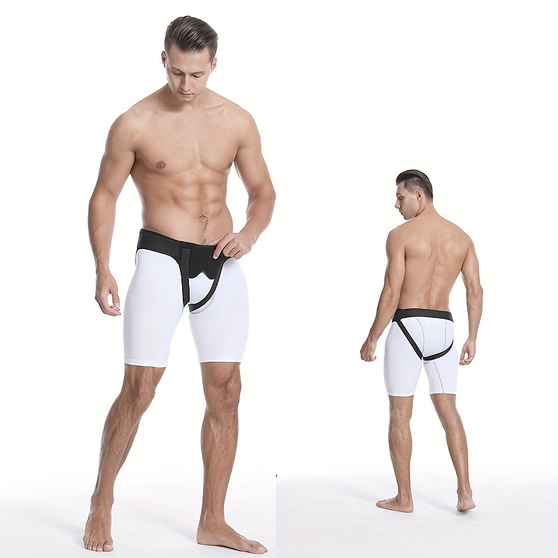 Hernia Belt Men Adjustable Right Left Side Groin Hernia - Temu