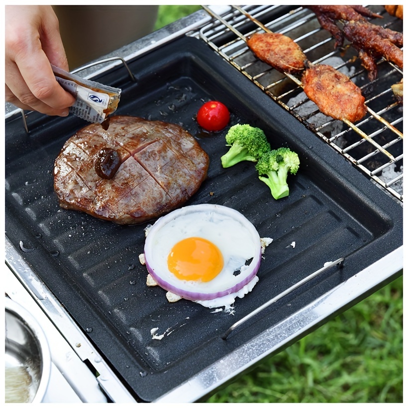 Electric Griddle with Removable Handles BBQ Grill Pan Indoor - China  Electric Grill Pan and Tabletop BBQ Griddle price