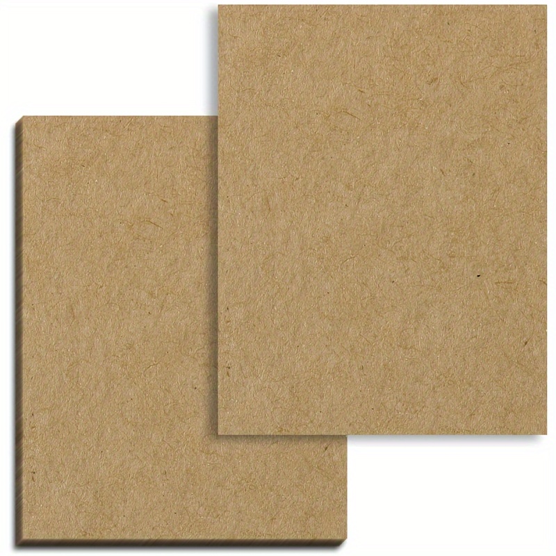 10-50pcs Kraft Paper Sheets 200gsm
