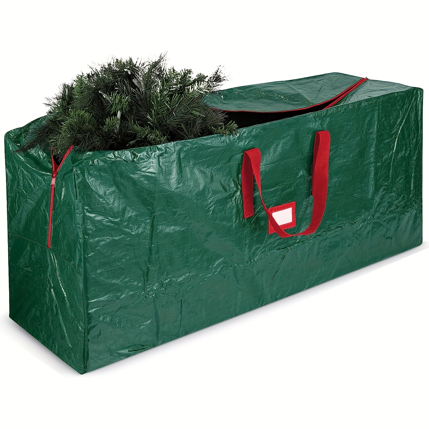 verde tela albero di natale borsa di stoccaggio grande per 9 piedi di albero