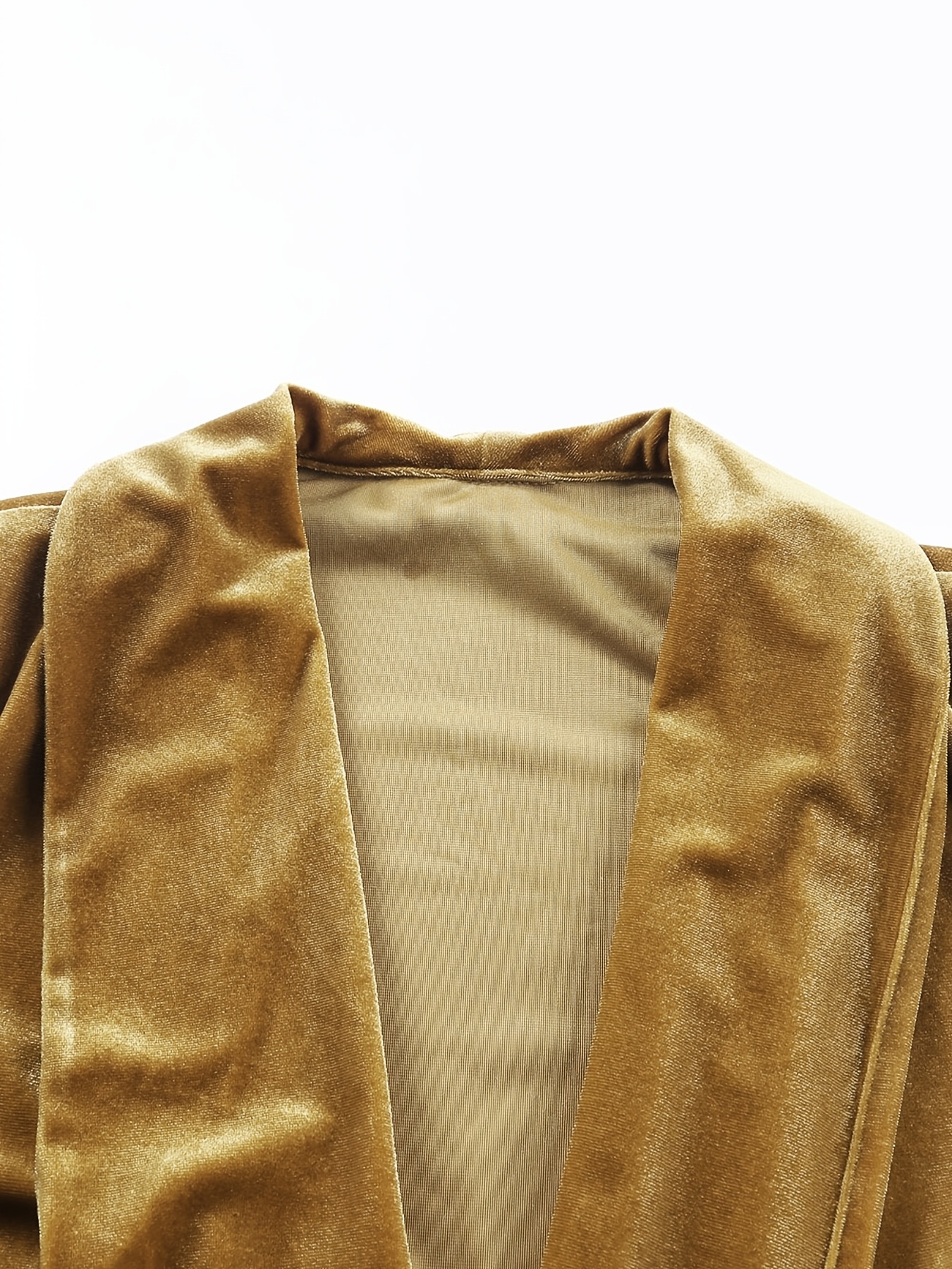 Gold velvet clearance cardigan