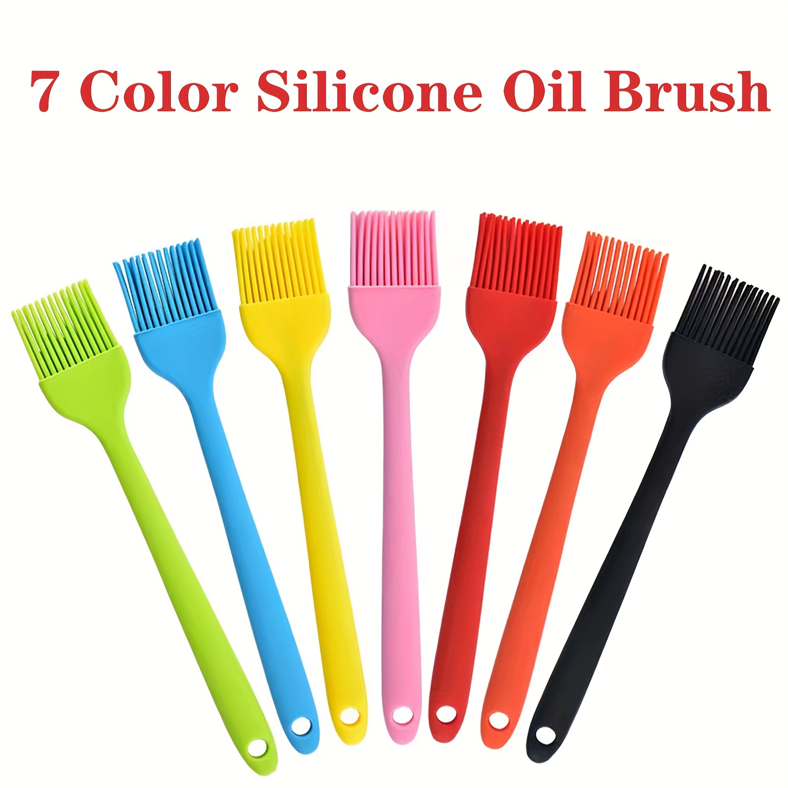 Small Size Heat Resistant Silicone Basting Grill Oil Brush Baking Butter Pastry  Brush For BBQ Kitchen Tools - Buy Small Size Heat Resistant Silicone Basting  Grill Oil Brush Baking Butter Pastry Brush