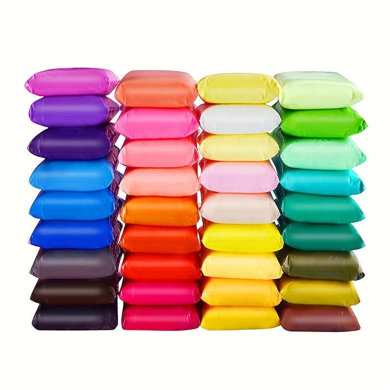 Super Light Clay 12 Color Plasticine Non toxic Space Color - Temu