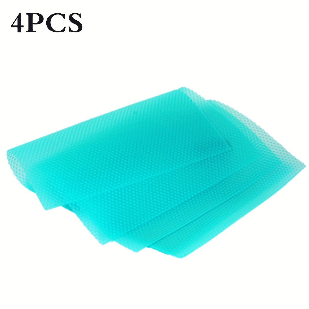 4pcs/set Refrigerator Pad Antifouling Liners Washable Mildew Refrigerator  Mats Can Be Cut Refrigerator Fridge Mats