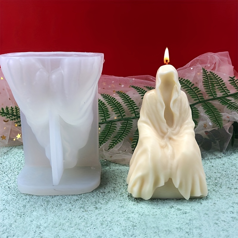 Diy Candle Mold Clear Candle Silicone Mold - Temu